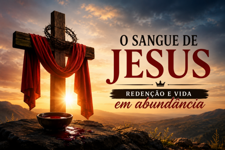 O Sangue de Jesus: redenção e vida em abundância